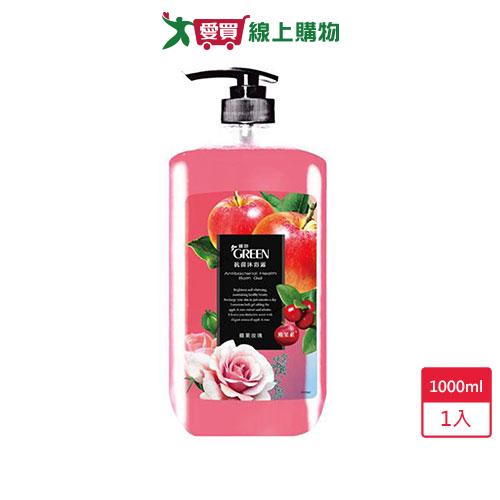 綠的抗菌沐浴露-蘋果玫瑰1000ml【愛買】