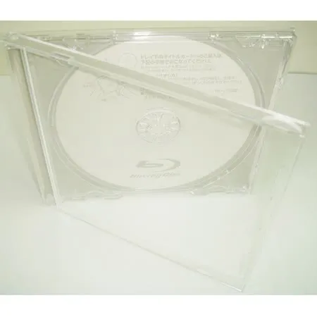 10.4mm jewel case 透明 PS 壓克力 CD盒 DVD盒 光碟盒 CD殼 100個