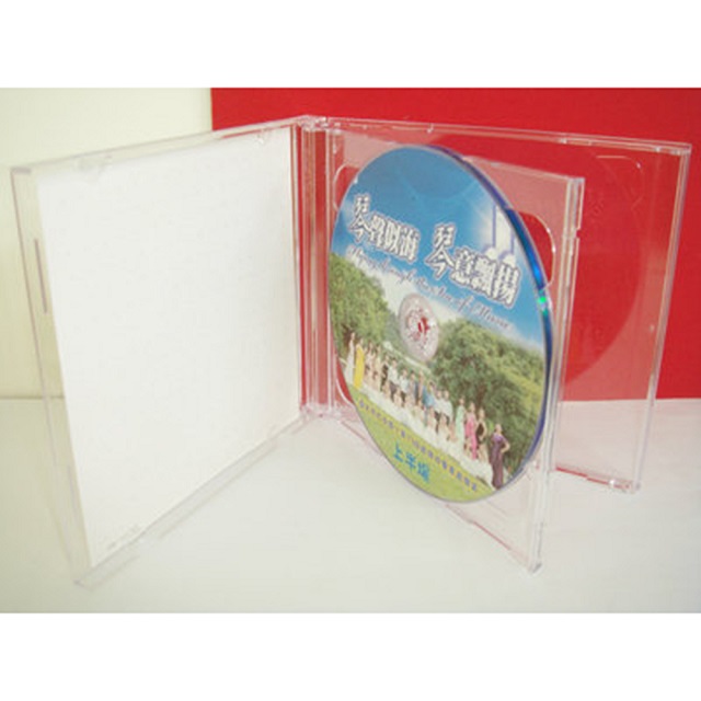 10.4mm jewel case 全透 透明 壓克力 CD盒 DVD盒 光碟盒 CD殼 雙片裝 25個
