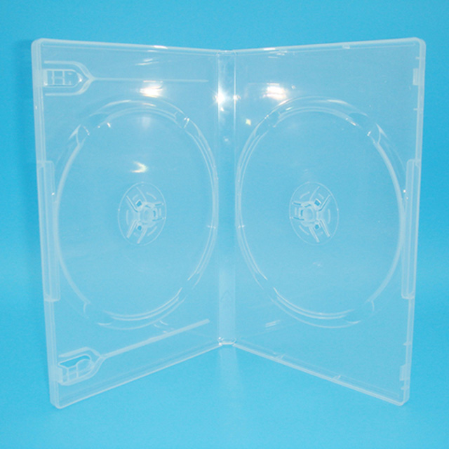 雙片裝 14mm PP 霧透 CD盒 DVD盒 光碟盒 CD殼 有膜 25個