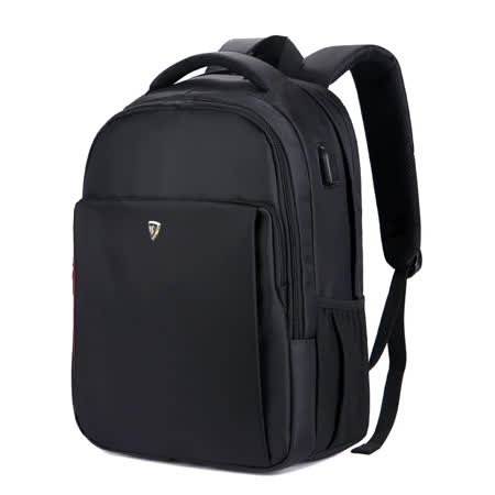 SUMDEX 防盜USB充電多功能16吋電腦後背包