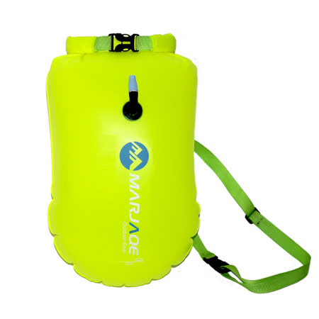PUSH!戶外用品可充氣漂流袋跟屁救生包救援游泳包防水桶包20L P132