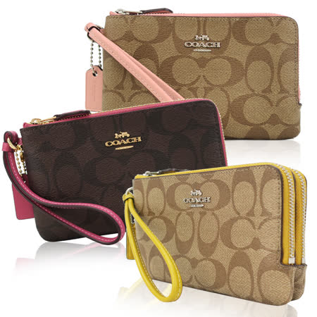 COACH 經典雙層手拿包均一價