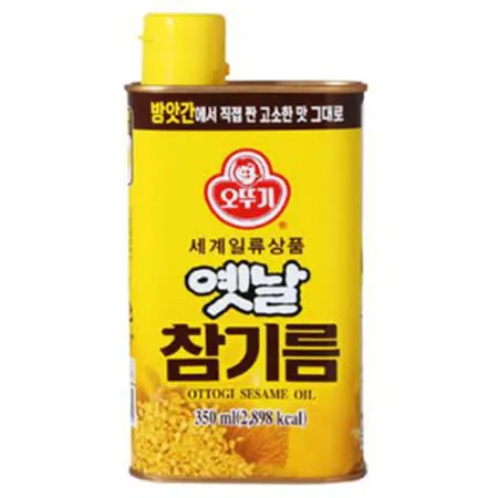 【韓國不倒翁】100%純芝麻油 350ML / 2入