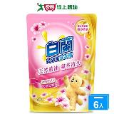 白蘭含熊寶貝馨香精華洗衣精補充包(大自然馨香)1.6kgx6入(箱)【愛買】