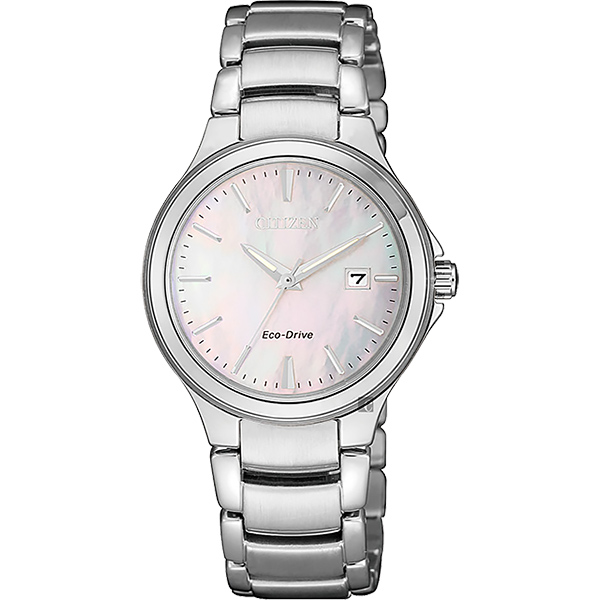 CITIZEN 星辰 限量光動能浪漫女錶-珍珠貝x銀/29mm EW2520-56Y