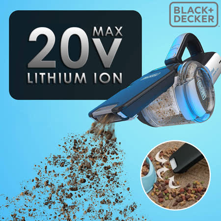  BLACK+DECKER
強效鋰電無線吸塵器 