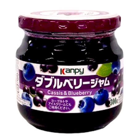 【加藤果醬】黑醋栗&藍莓  300G