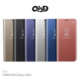 QinD SAMSUNG Galaxy A40s 透視皮套