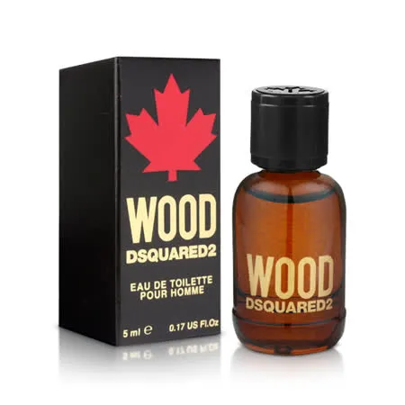 DSQUARED2 WOOD 天性男性淡香水小香(5ml)