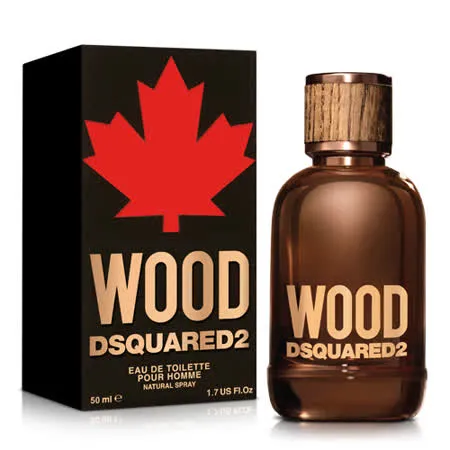 DSQUARED2 WOOD 天性男性淡香水(50ml)