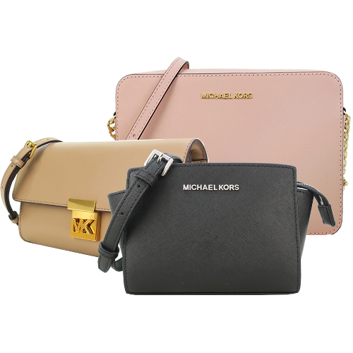 MICHAEL KORS 雙12瘋狂下殺↙SELMA蝙蝠包/方包/相機包/斜背包(多款選)