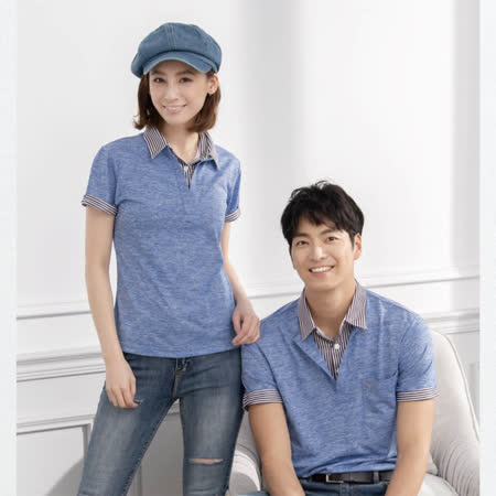 LEIDOOE假兩件式
休閒女短polol衫16832