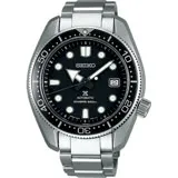 SEIKO 精工PROSPEX 200米潛水機械錶-黑x銀/44mm 6R15-04G0D(SPB077J1)