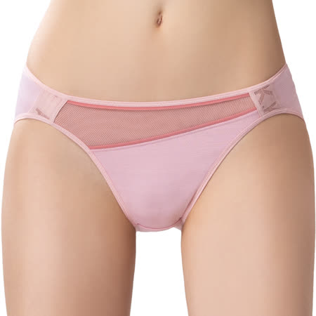 【思薇爾】K.K Fit系列M-XXL低腰三角內褲(天竺粉)
