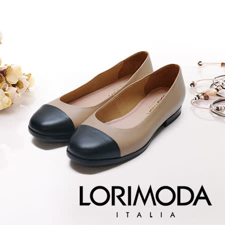 LORIMODA
小香風拼色低跟包鞋 