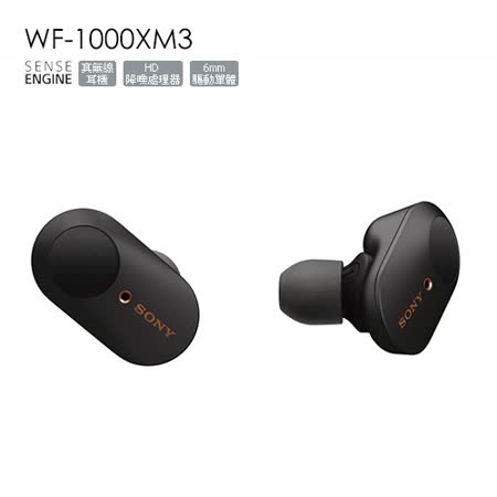 SONY WF-1000XM3
HD數位抗躁藍芽耳機