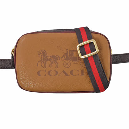 COACH 
撞色雙背帶三用腰包