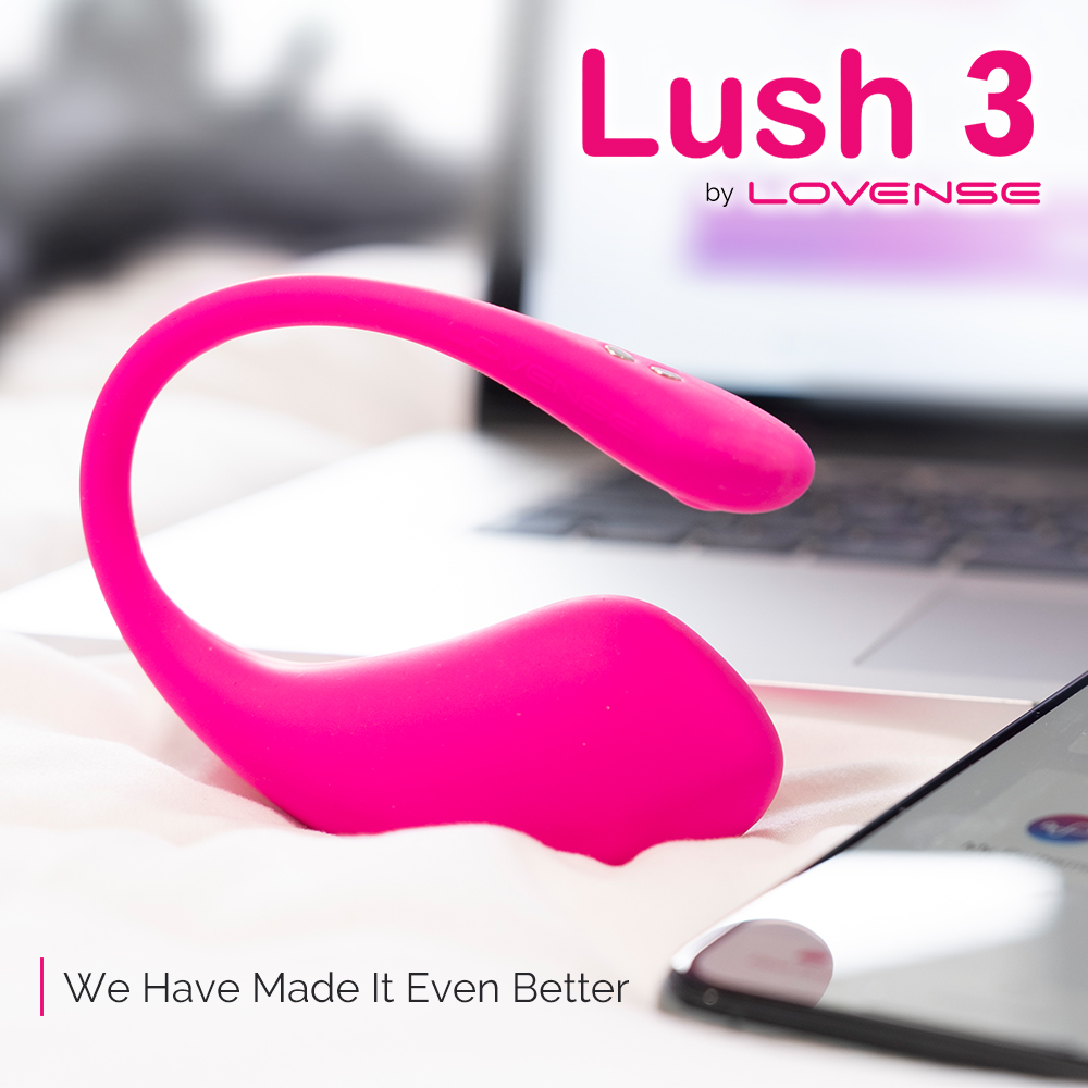 LUSH 3 華裔女神asia  LOVENSE 陰道陰蒂 持續痙攣抽搐 可跨國遙控