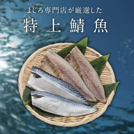 【欣明生鮮】挪威薄鹽鯖魚切片10片組(150公克/1片)
