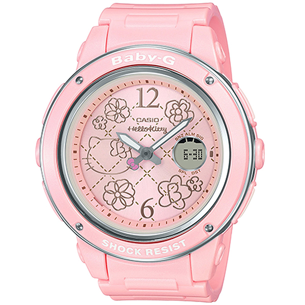CASIO Baby-G X Hello Kitty凱蒂貓 限量聯名款 BGA-150KT-4B