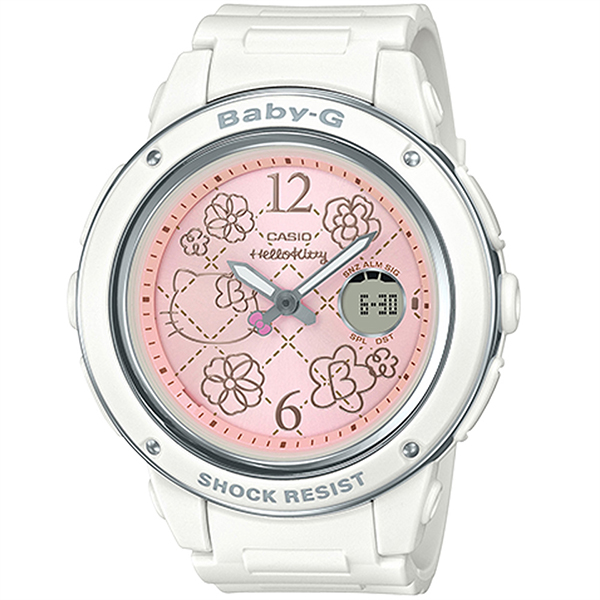 CASIO Baby-G X Hello Kitty凱蒂貓 限量聯名款 BGA-150KT-7B