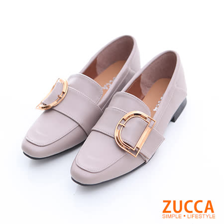 ZUCCA
D金屬環紳士平底鞋