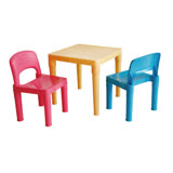 《孩子國》粉彩兒童桌椅組