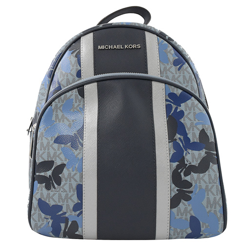 MICHAEL KORS BUTTERFLIES 蝴蝶鉚釘雙肩後背包.寶藍/藍