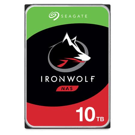 Seagate IronWolf 10TB 3.5吋 NAS 專用硬碟 (ST10000VN0008)