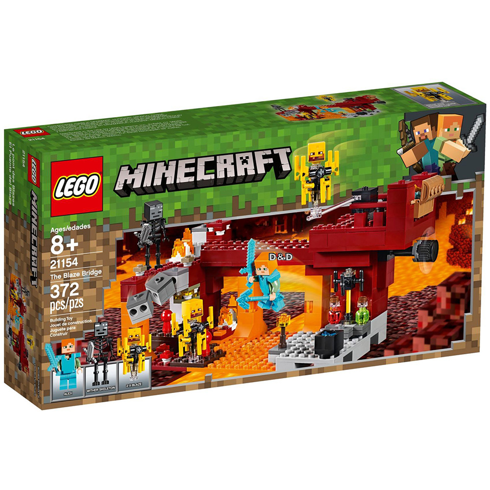 樂高積木 LEGO《 LT21154 》Minecraft 系列 - The Blaze Bridge