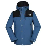 【The North Face】男新款 WindWall 防風防潑透氣連帽外套.輕量機能運動夾克/3VTZ 藍 N