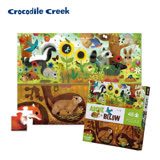【美國Crocodile Creek】探索主題拼圖-探索庭院