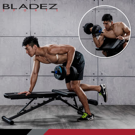 【BLADEZ】BW13-3.0-
可變式二頭彎舉握推訓練椅