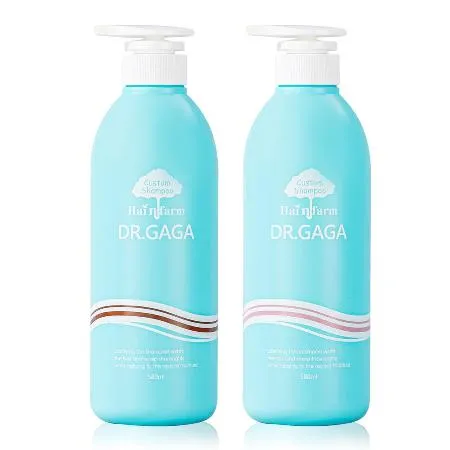 DR.GAGA 量身訂做洗髮精580ml 2入組 淨衡控油去屑款/舒敏頭皮舒緩款/養髮育髮蓬鬆款