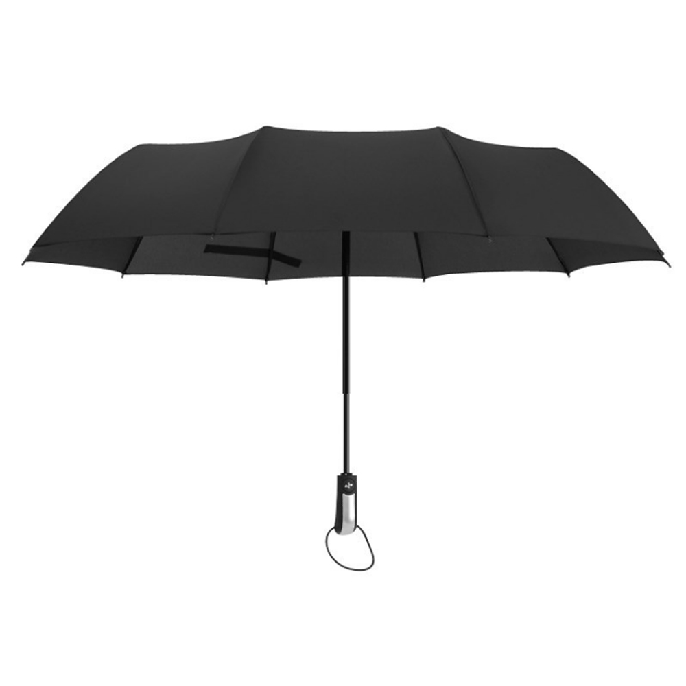 PUSH!居家生活用品一鍵開收全自動傘兩用晴雨傘十骨折疊超大雙人傘I84