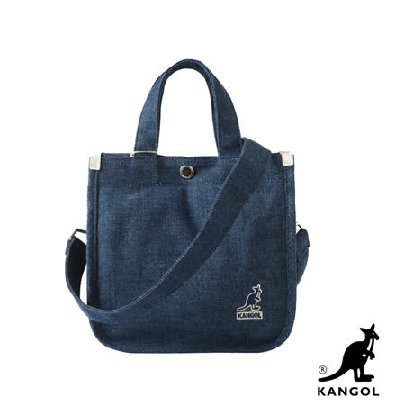 KANGOL 
MINI牛仔斜背小方包