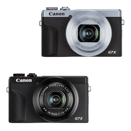 Canon G7X Mark III (G7XM3) 類單眼相機(公司貨)-加送128G卡+專用電池+清潔組+讀卡機+保護貼+小腳架+HDMI
