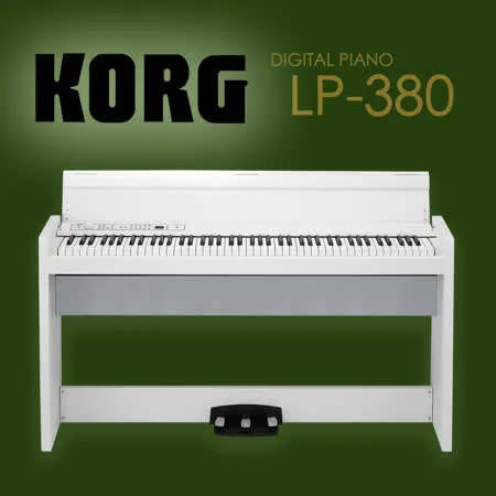 KORG 數位鋼琴 / LP-380白色款日本製 / 公司貨保固