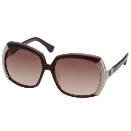 TOD’S 大方框 太陽眼鏡 (咖啡紅)TO9057