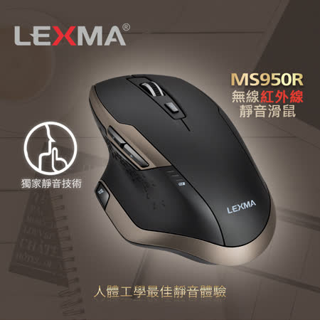 LEXMA MS950R 
無線靜音滑鼠
