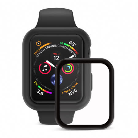 JTLEGEND Apple Watch Series SE/6/5/4共用 (44mm) Doux  柔矽全方位保護殼組  (保護殼+3D保貼)