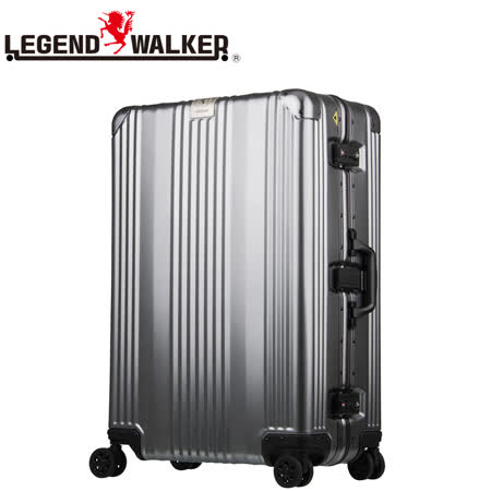 日本 LEGEND WALKER 1510-70-29吋 鋁合金行李箱 子彈灰