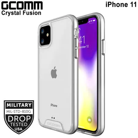 GCOMM iPhone 11 晶透軍規防摔殼 Crystal Fusion