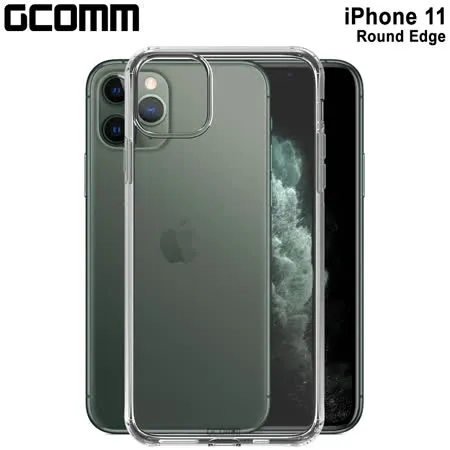 GCOMM iPhone 11 清透圓角防滑邊保護殼 Round Edge