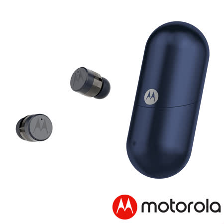 Motorola膠囊型真無線藍牙耳機VerveBuds400(皇家藍)