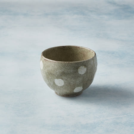 有種創意 - 日本美濃燒 - 手感和風茶杯 - 水玉點點