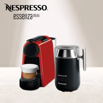 Nespresso Essenza Mini 寶石紅 Barista咖啡大師調理機 組合