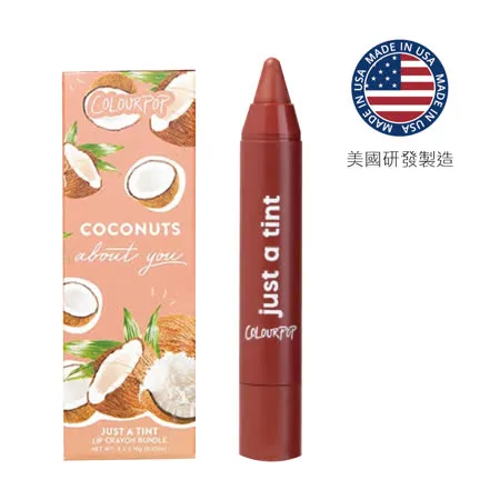 Colourpop Just A Tint蠟筆唇膏 cherry pickin 3.2g