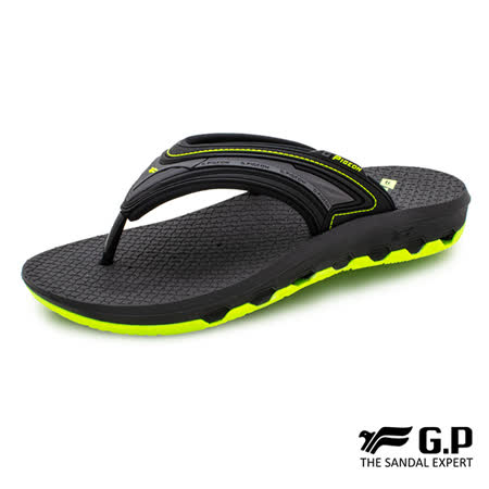 G.P 
男款透氣舒適人字拖鞋三色